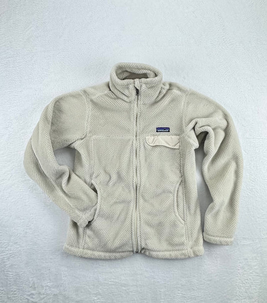 Patagonia Women’s Re-Tool Fleece Jacket Natural White Small – Fall 2010