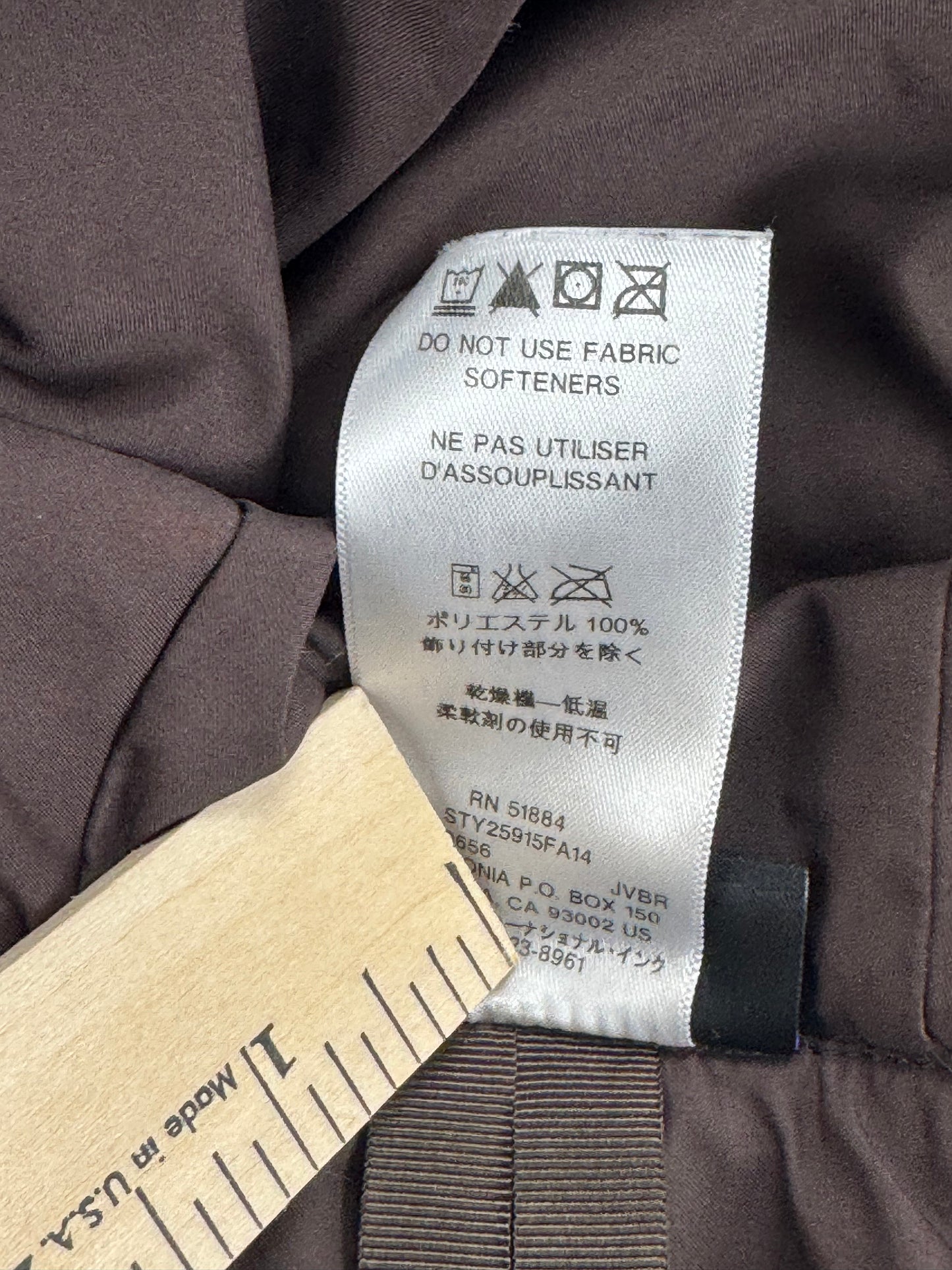 Patagonia Women’s High-Pile Fleece Hooded Vest Brown Cream Small