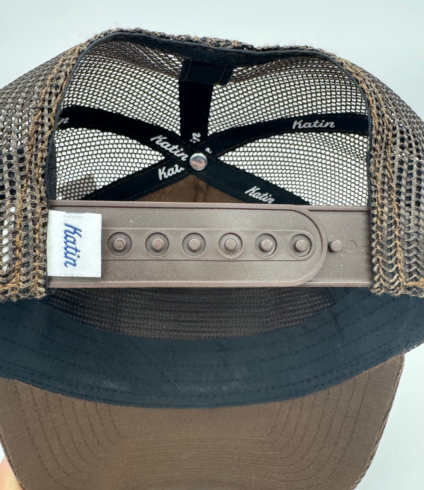 Katin Quality & Durability Corduroy Trucker Hat Brown Snapback NWT