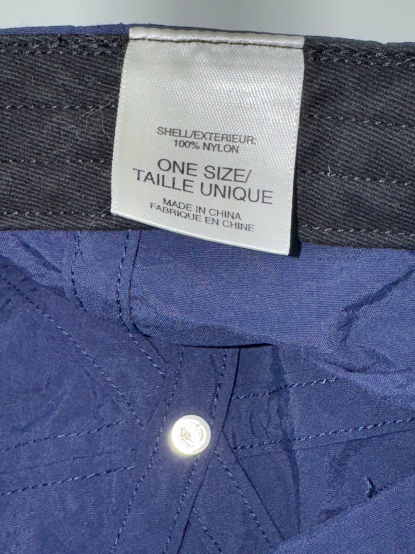 The North Face Shellexter Nylon Outdoor Cap – Navy – One Size