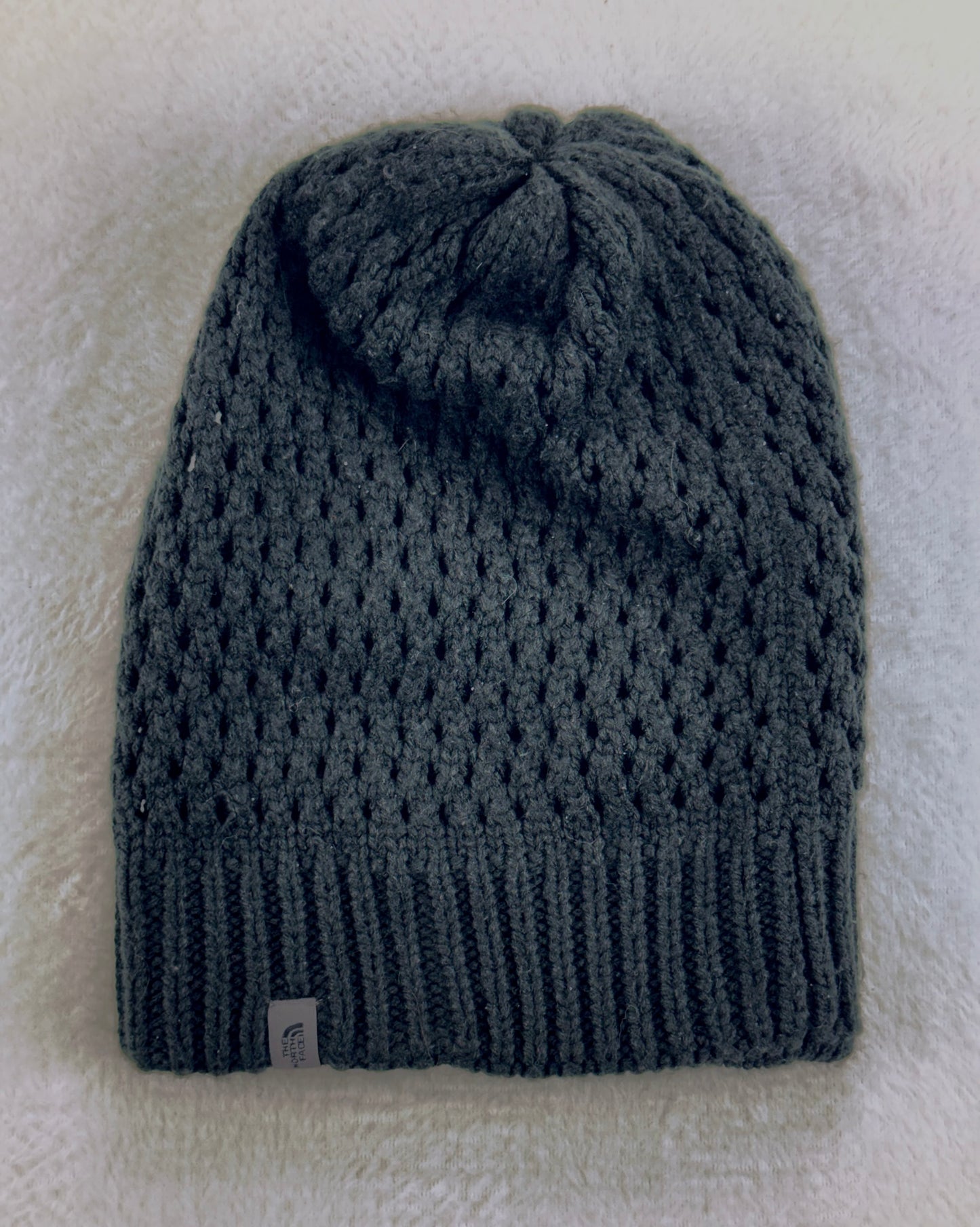 The North Face Women’s Chunky Knit Winter Beanie – Black – One Size