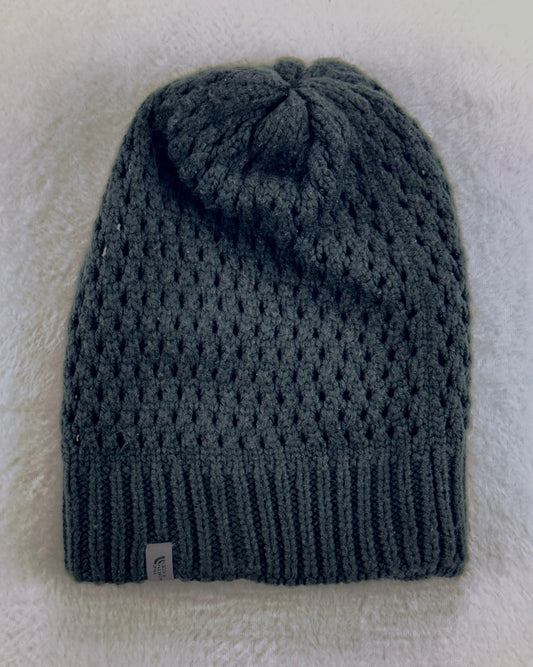 The North Face Women’s Chunky Knit Winter Beanie – Black – One Size