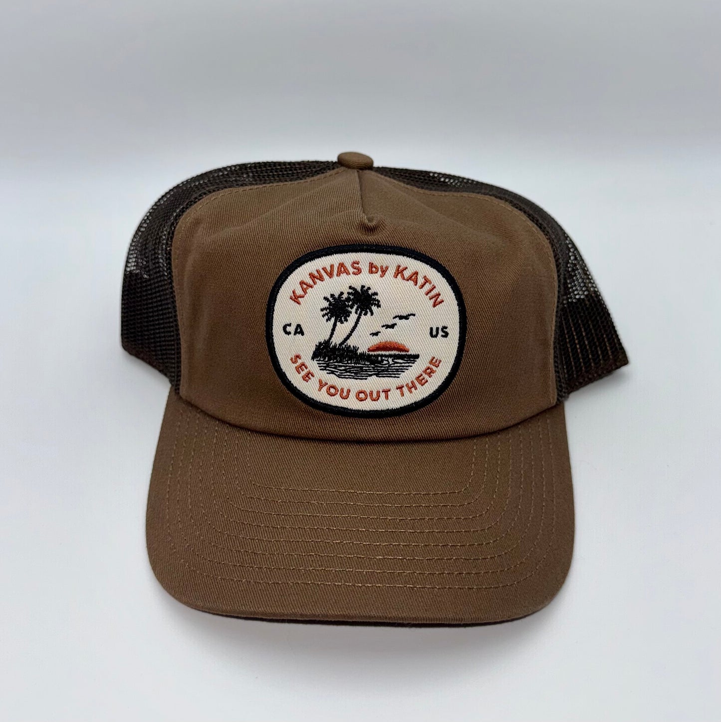 Katin Scenic See You Out There Trucker Hat Brown Snapback