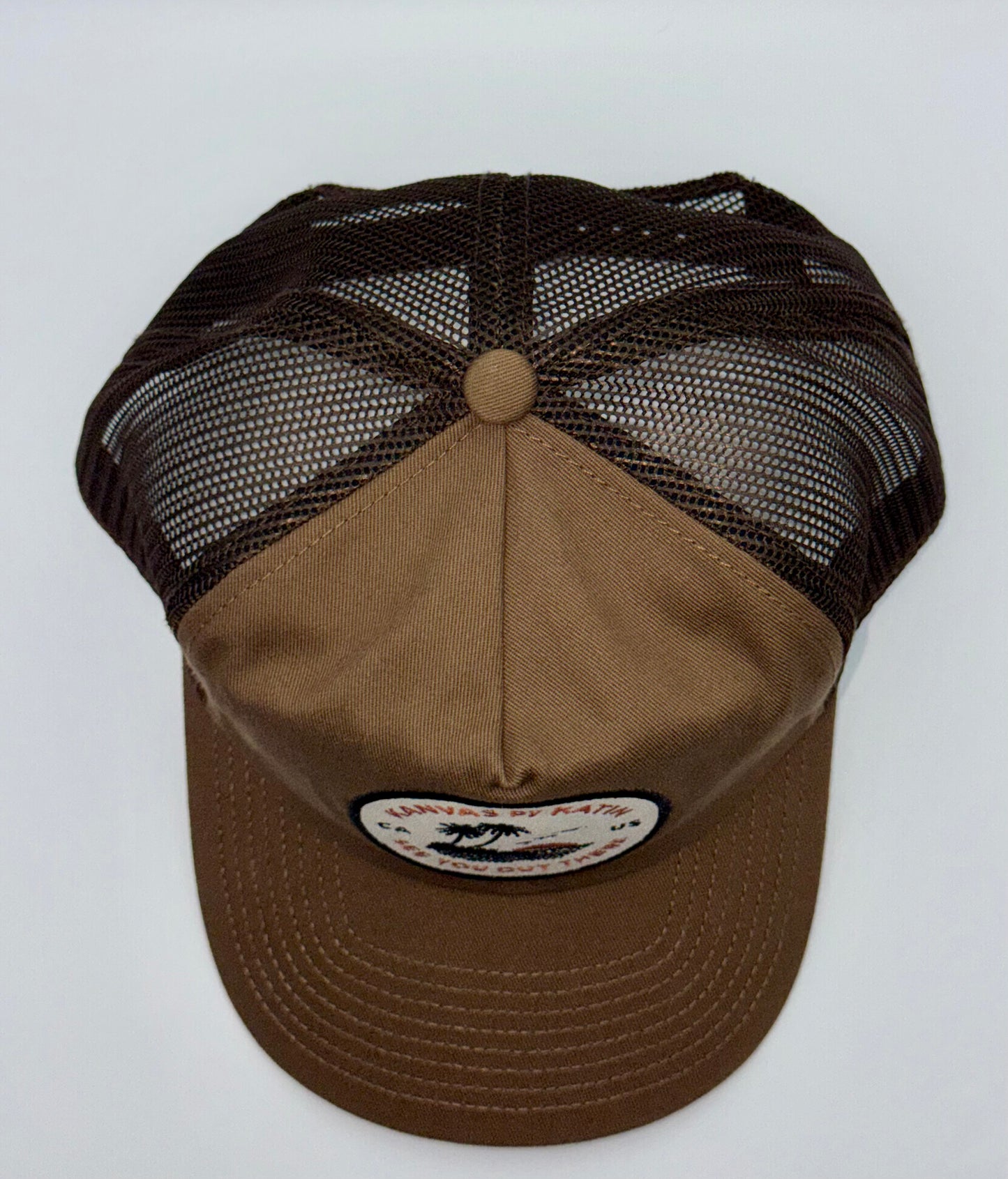 Katin Scenic See You Out There Trucker Hat Brown Snapback