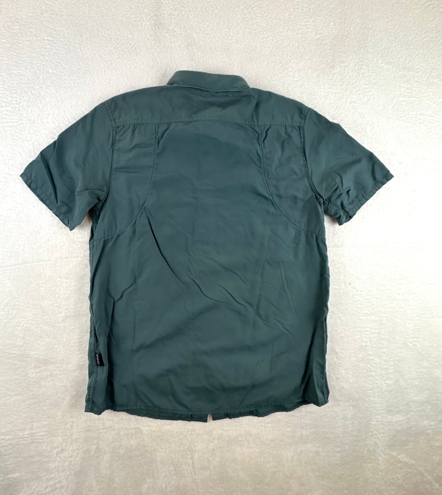 Patagonia Men’s Gallegos Short-Sleeve Fishing Shirt – Green – Small