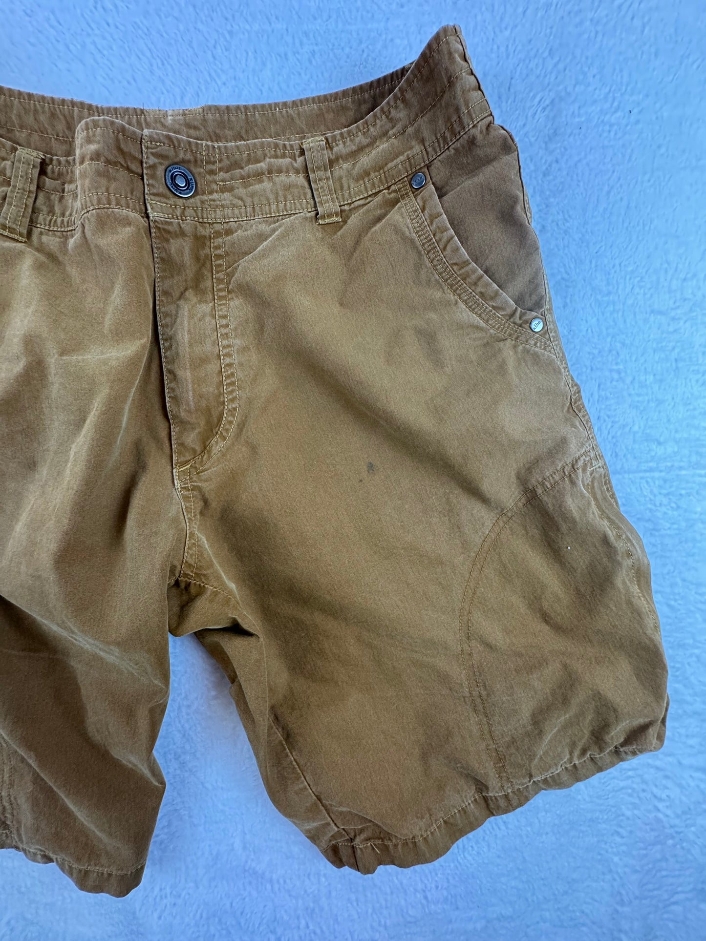 KÜHL Men’s Vintage Patina Dye Outdoor Shorts – Brown – 34