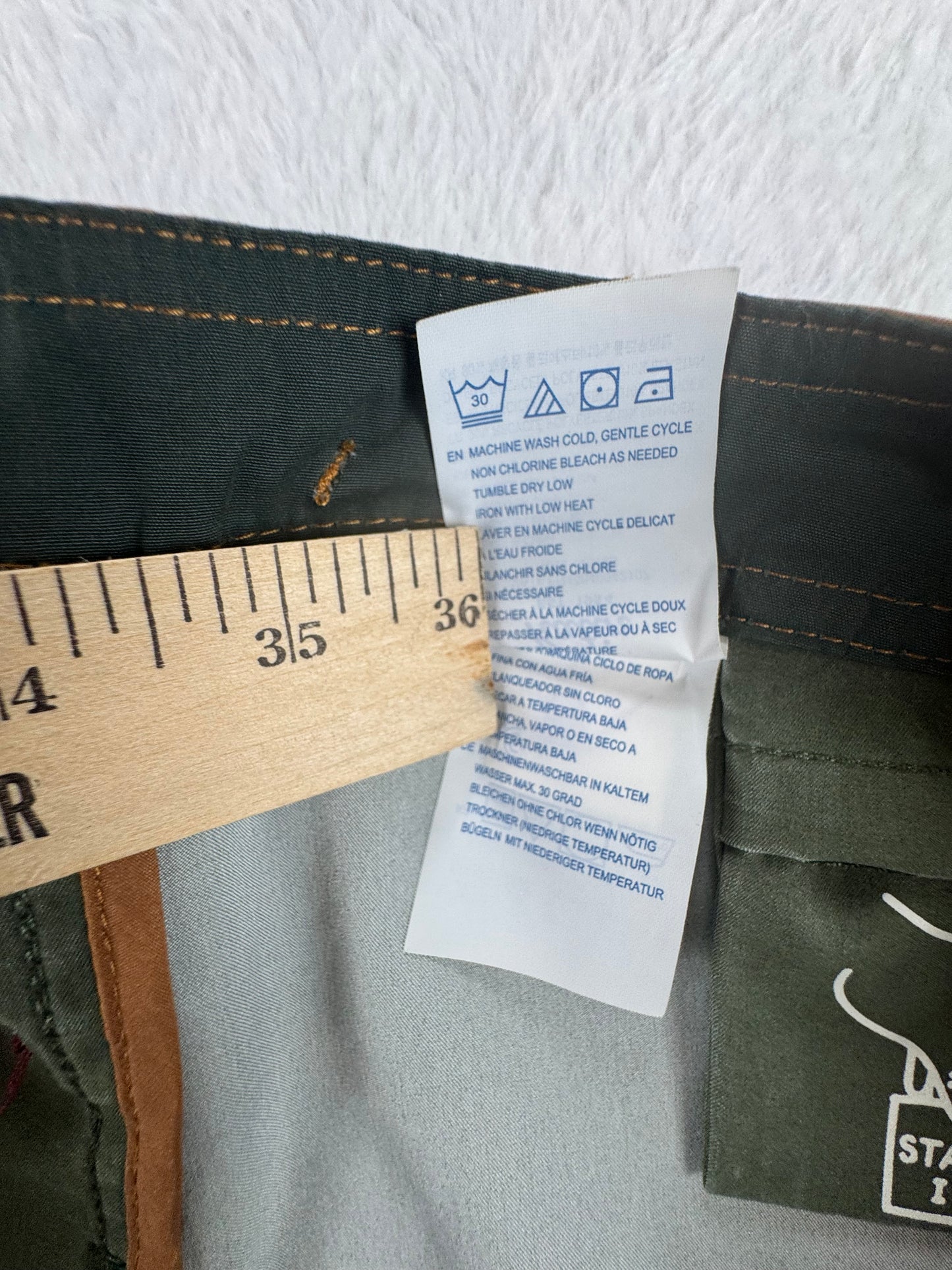 Katin Heritage Board Shorts – Men's 32 – Olive Green/Brown – Surf & Swim Shorts